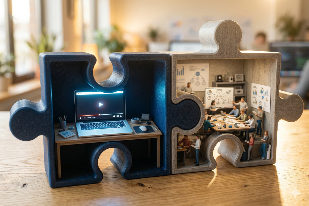 The Hybrid Learning Advantage: Why Blending Digital and Physical Is the Future